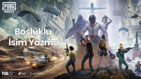 PUBG Mobile Boşluklu İsim Yazma – Boşluk İşareti .